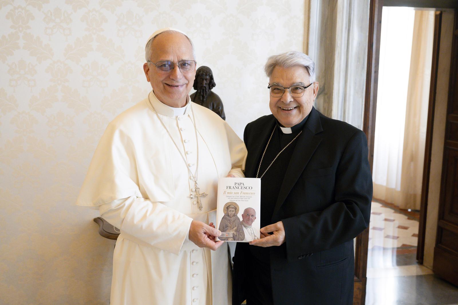 Papa Leone XIV e il Cardinale Marcello Semeraro